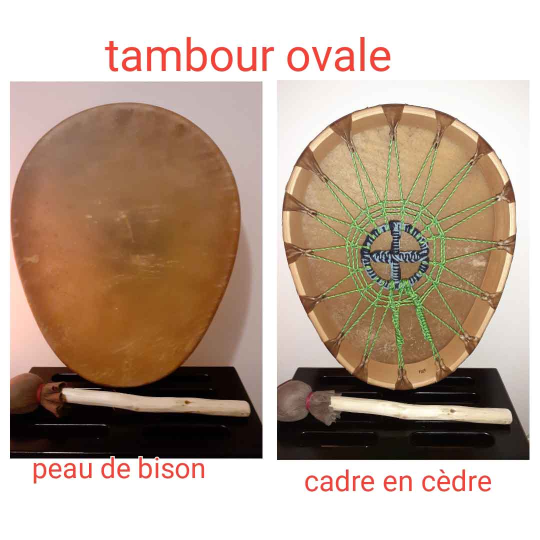 Tambour-ovale-bison