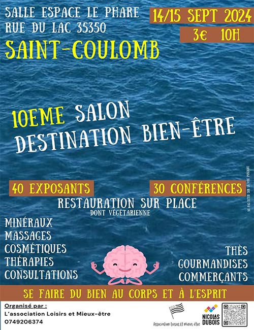Salon destination bien-être de Saint coulomb